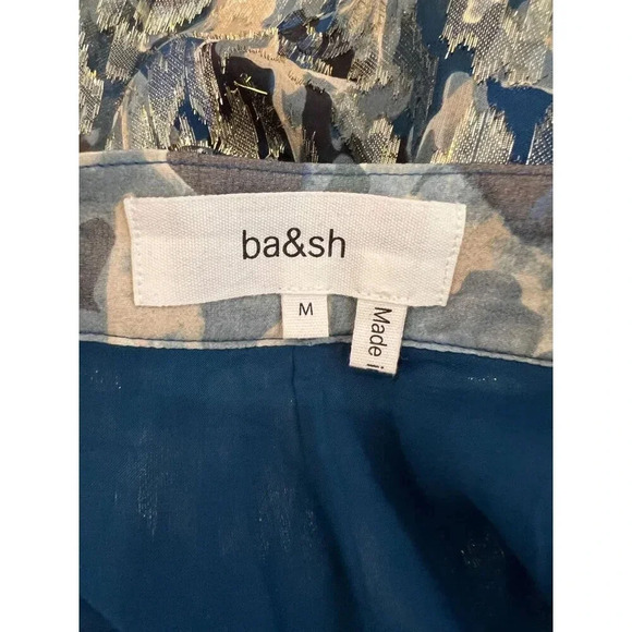 ba&sh Black and Cream Maxi Skirt - Picture 8 of 14